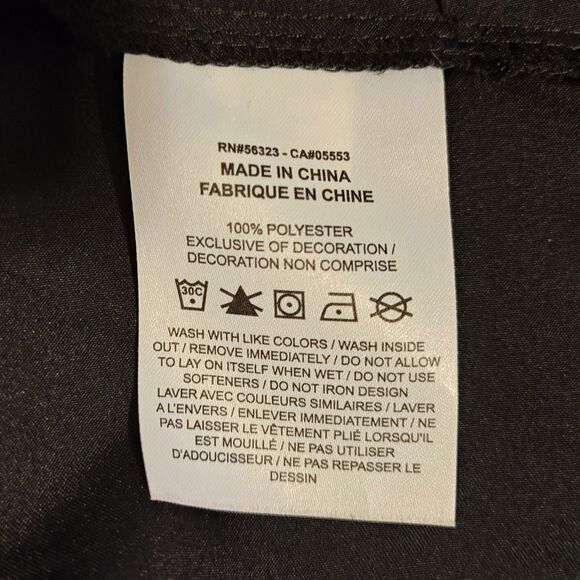 Nike Long Icon Clash Jacket Adult Med Black CU5974-010 Swoosh Logo Graphic Satin - Picture 12 of 16